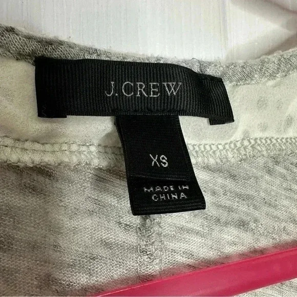 J. Crew Tank Top Lace Grey & White  Size Extra Small - Picture 6 of 16